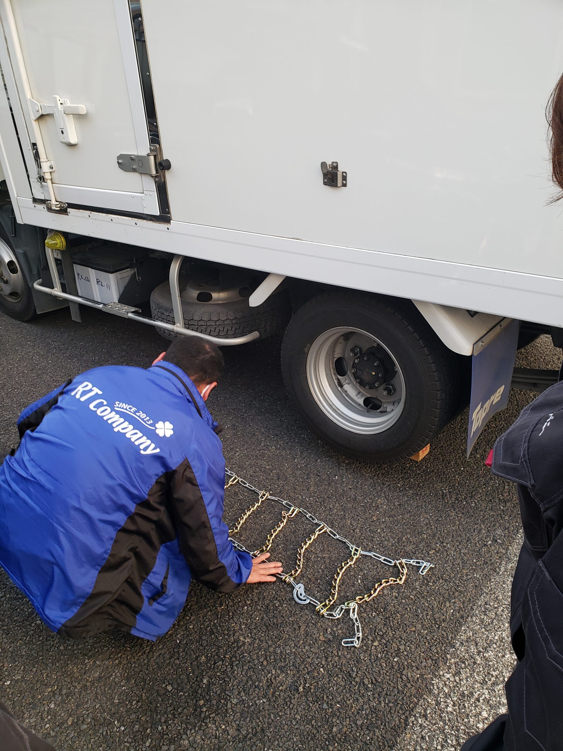 タイヤチェーン講習