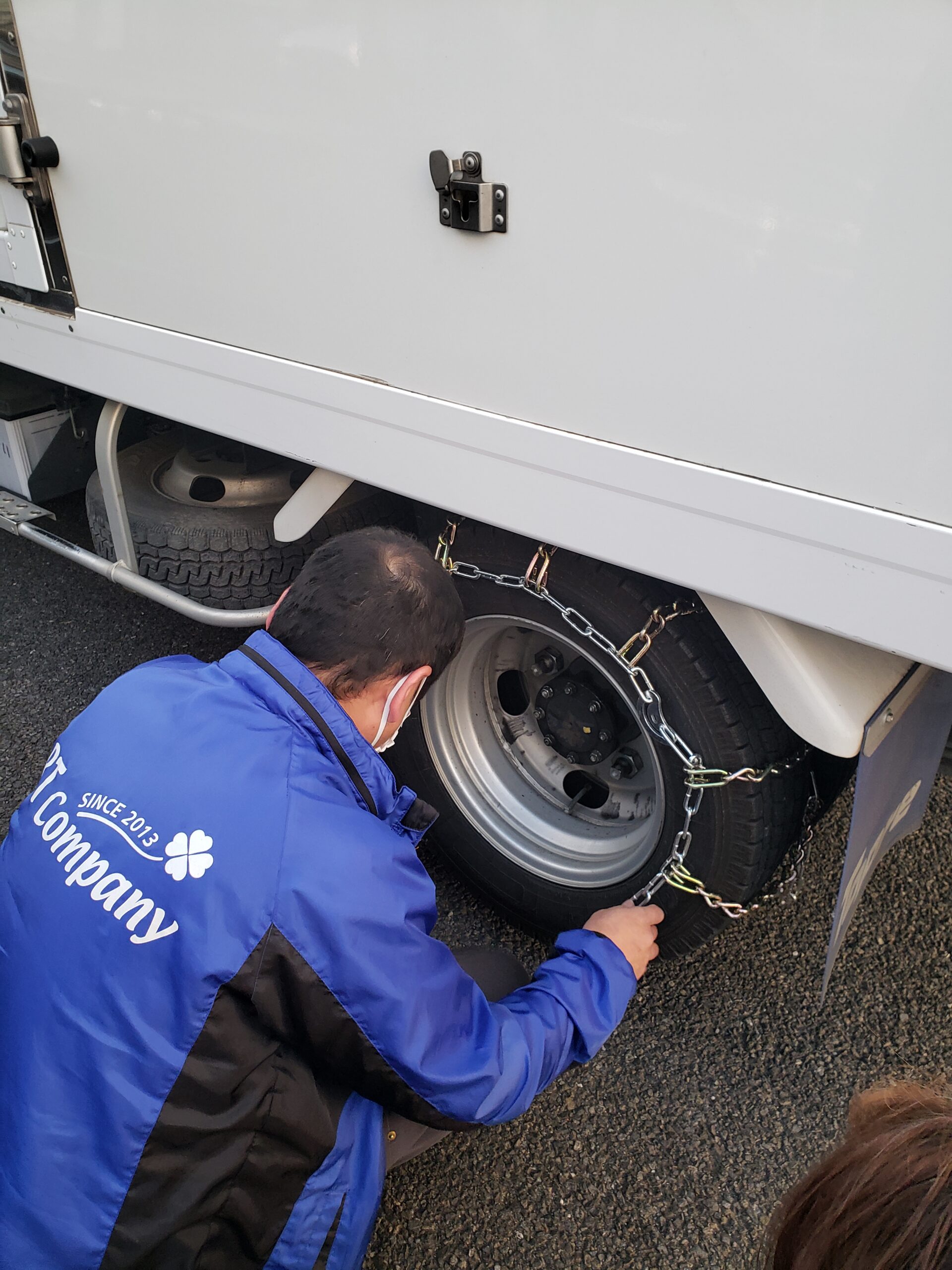 タイヤチェーン講習